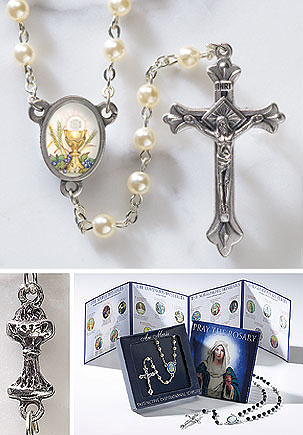 Gift Set with Sacraments Rosary 