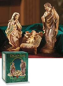 Three-Piece Holy Family Nativity