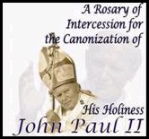  Rosary of Intercession for Canonization of John Paul 2