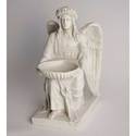 Angel 
          With Dish 8.0"H Statue