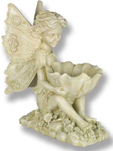 Hawthorne Fairy Planter Statue (Bird Feeder)
