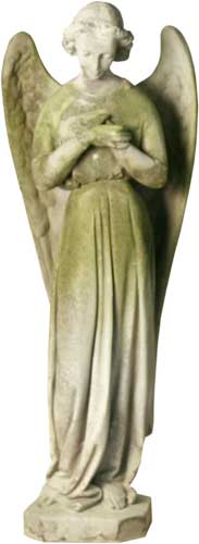 Angel Cari-Cross-25" Statue