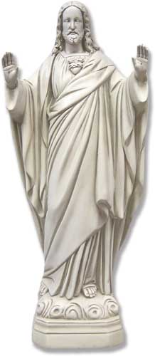 Christ Blessing Statue