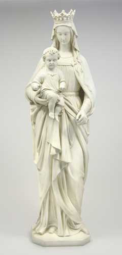 Madonna & Child Medieval 58 Statue