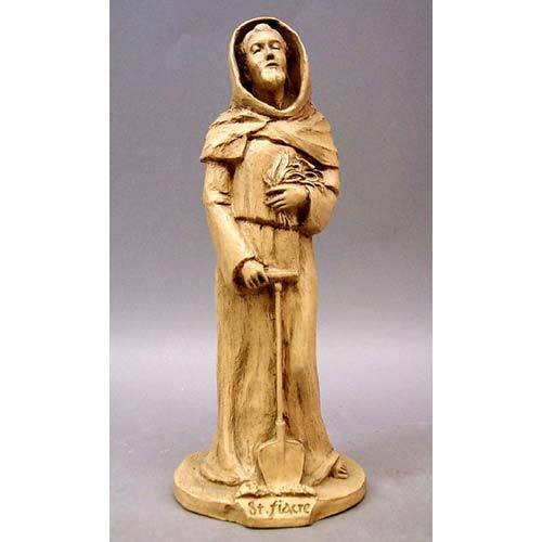 Saint Fiacre 28" Statue