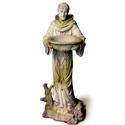 Saint Francis with Bowl Statue