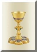 Neo-Gothic Chalice and Paten